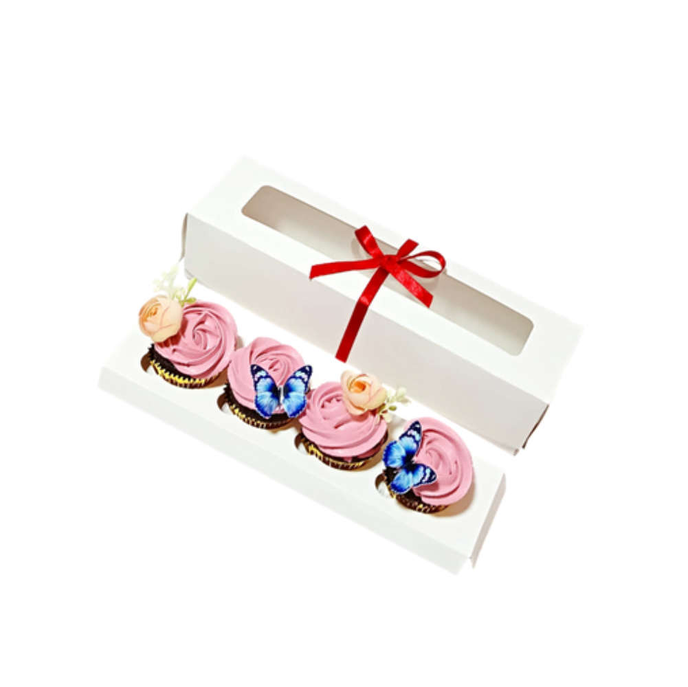 Cajas para mini cupcake x4