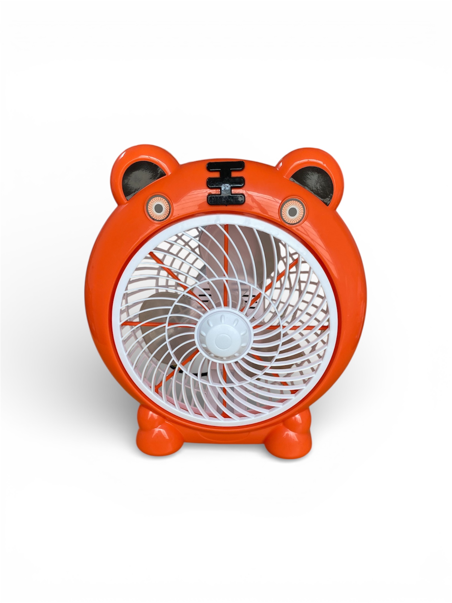 Ventilador portatil color naranja