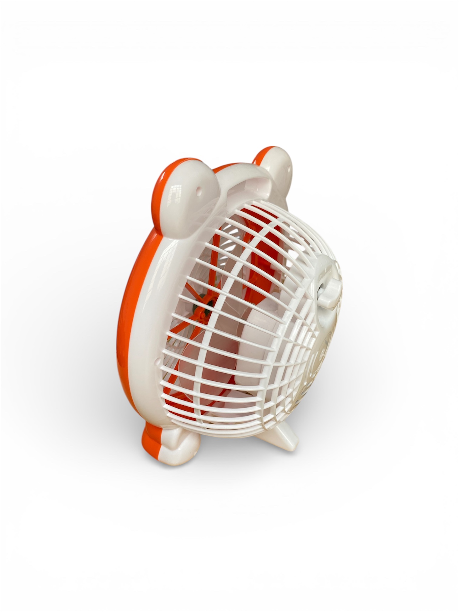 Ventilador portatil color naranja